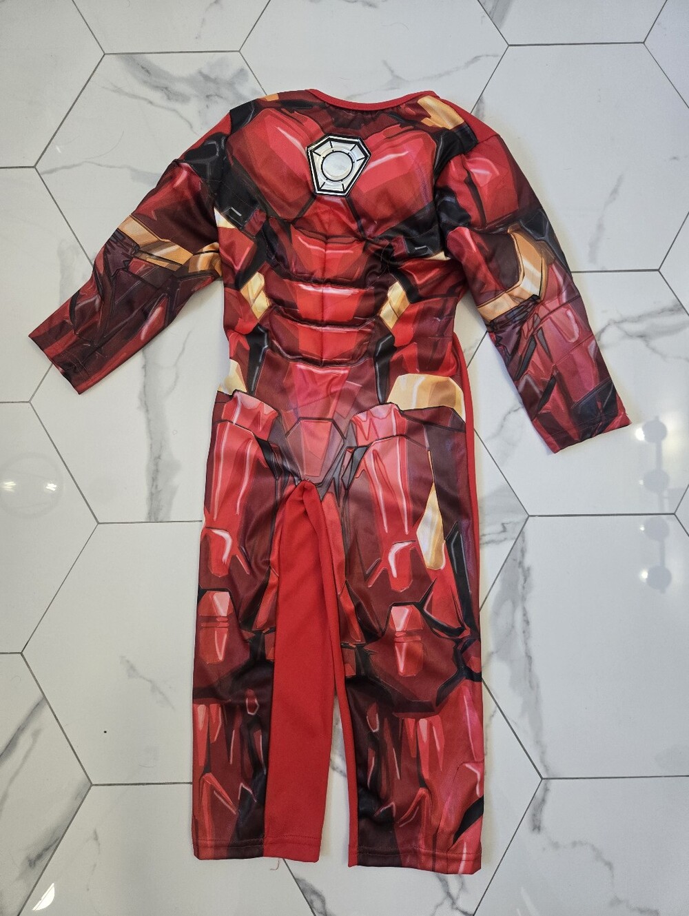 Marvel IronMan Superhero Muscle Jumpsuit Halloween Costume